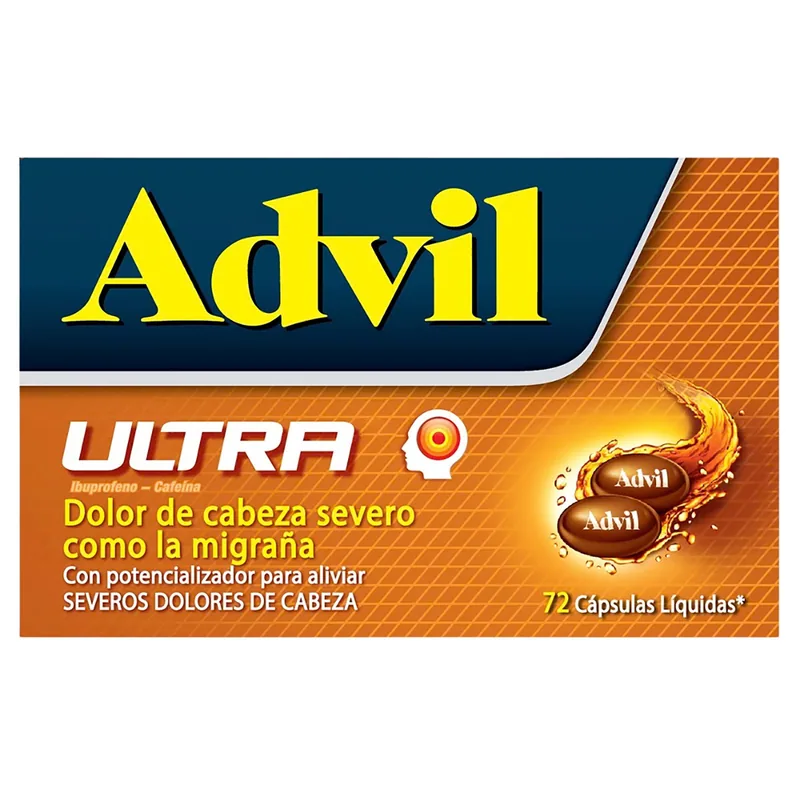 Advil Ultra 72 cápsulas