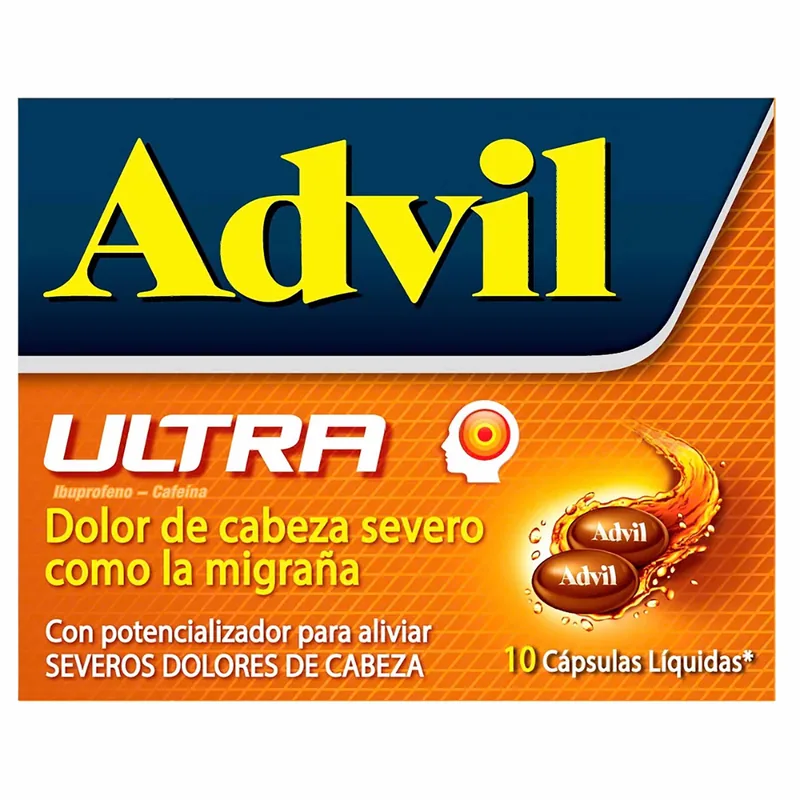 Advil Ultra 10 cápsulas