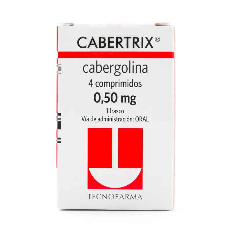 Cabertrix 0.5 mg 4 tabletas