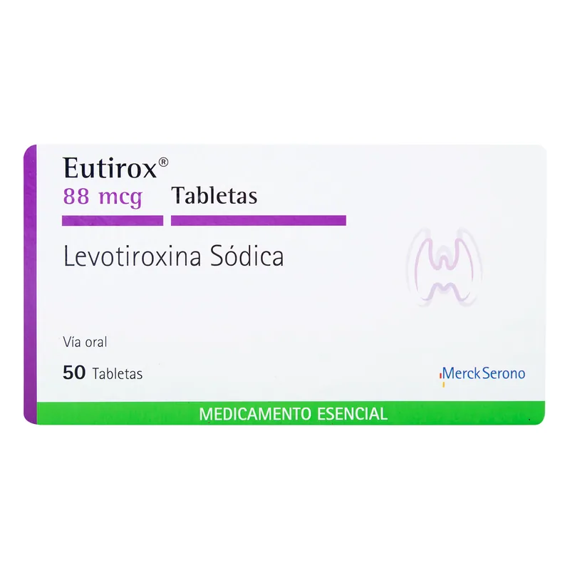 Eutirox 88 mcg 50 tabletas