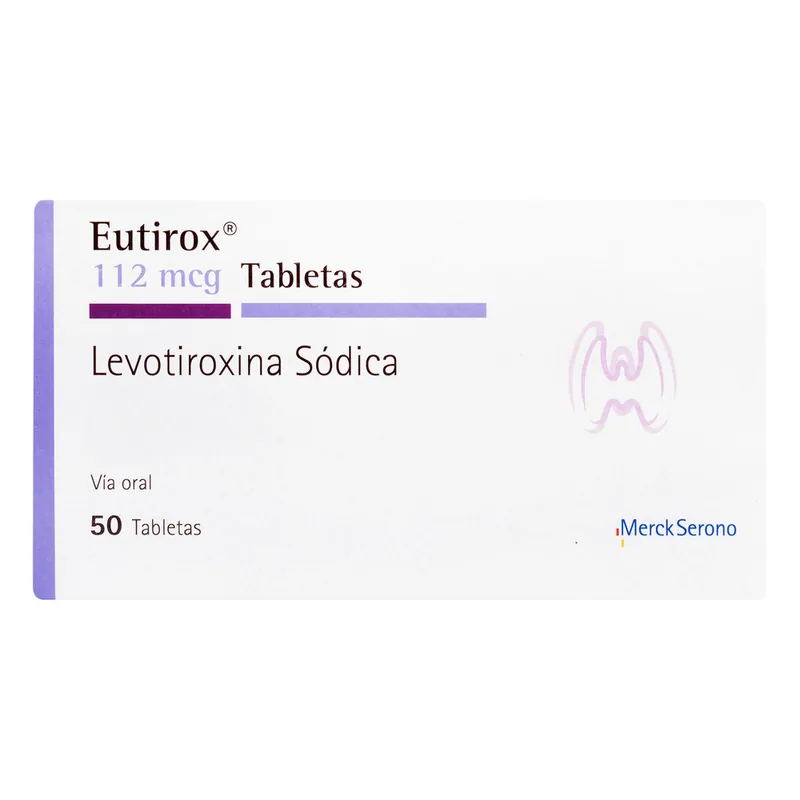 Eutirox 112 mcg 50 tabletas