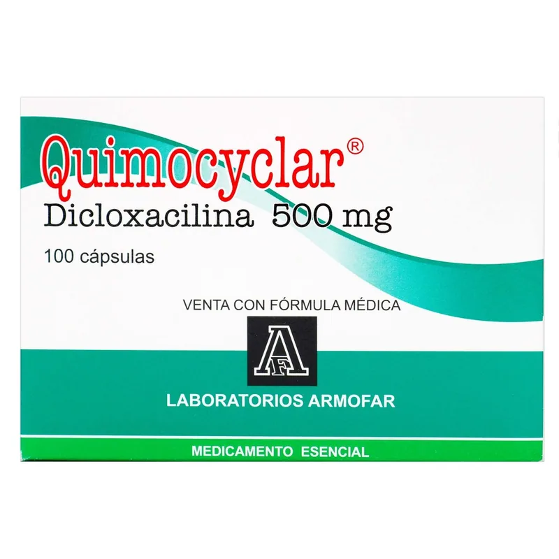 Quimocyclar 500 mg 100 cápsulas