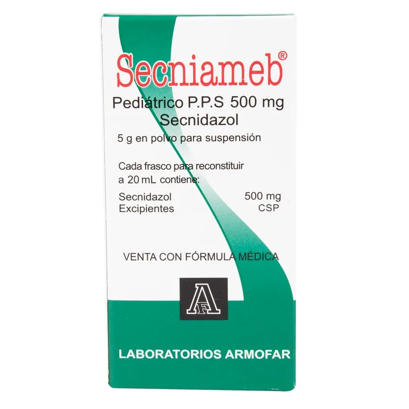 Secniameb pediátrico 500 Miligramos