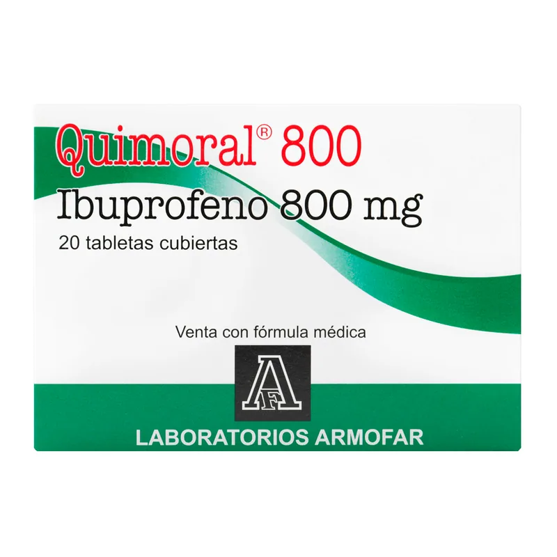 Quimoral 800 mg 20 tabletas
