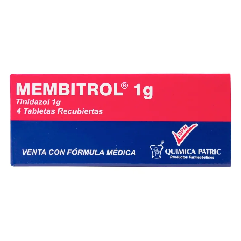 Membitrol 1 Gramo 4 tabletas