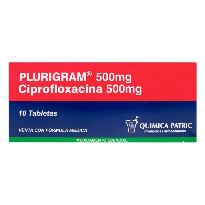 Plurigram 500 mg 10 tabletas