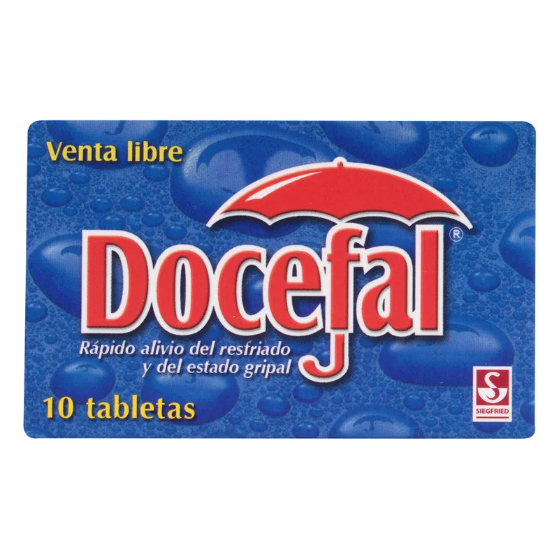 Docefal 10 tabletas