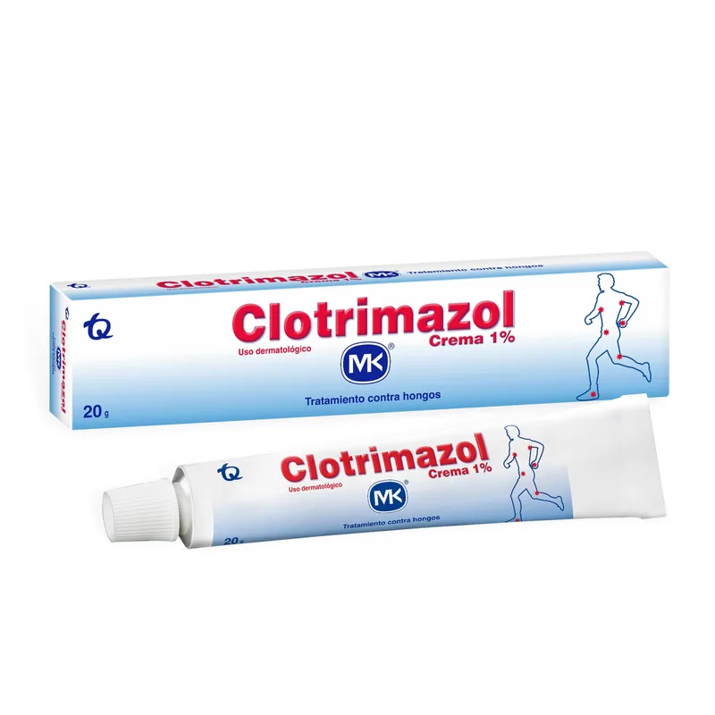 Clotrimazol 1% crema tópica 20 g MK