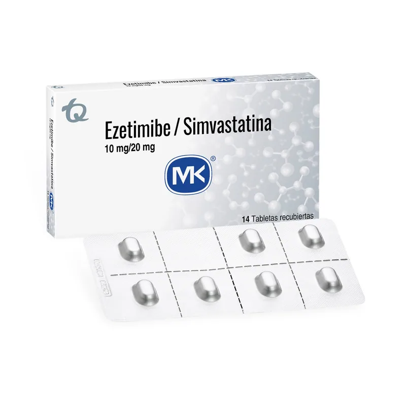 Ezetimiba Simvast 10/20m 14tb MK
