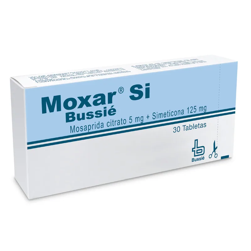 Moxar Si 5/125 mg 30 tabletas