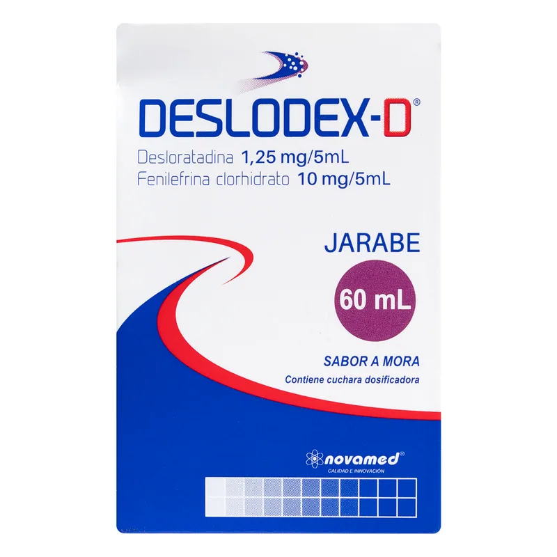 Deslodex D 60 Mililitros jarabe