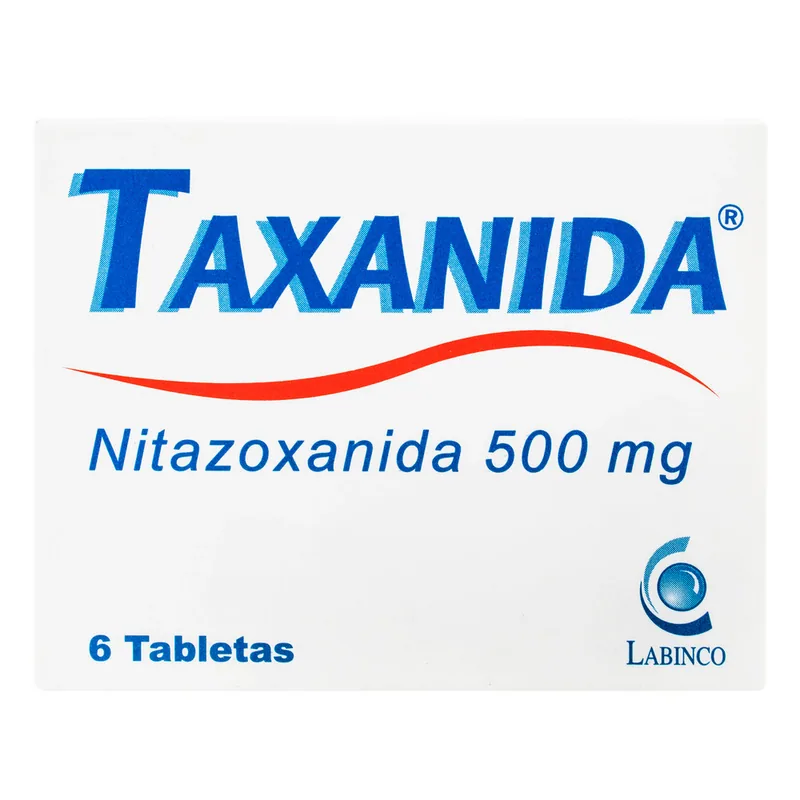 Taxanida 500 Miligramos 6 tabletas