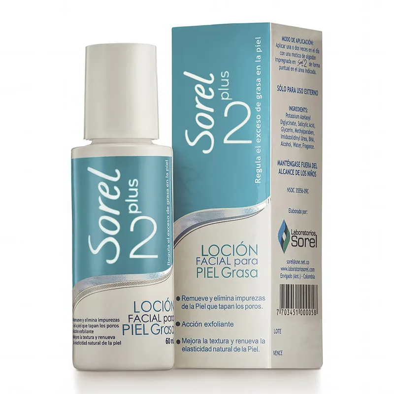 Sorel loción Plus 2 60 mL