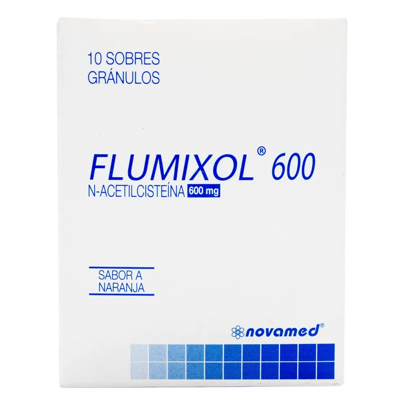 Flumixol 600 mg 10 sobres Naranja