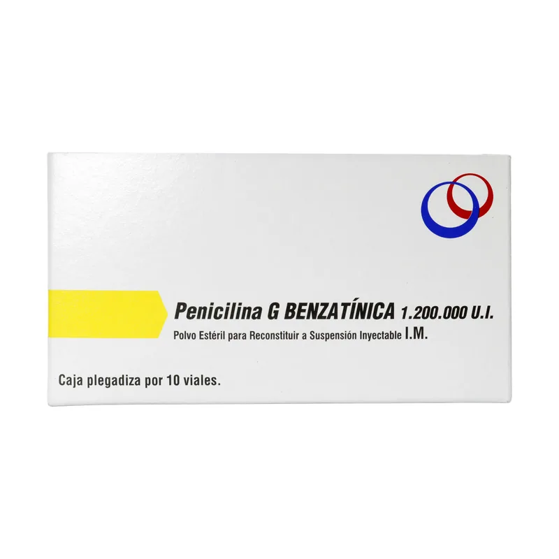 Penicilina g Benzatin 1200 UI 10amp RC