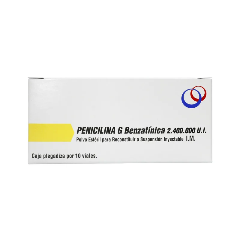 Penicilina g Benzatin 2400 UI 10amp RC