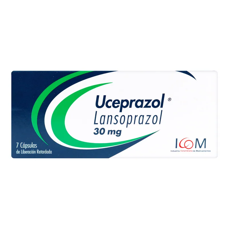 Uceprazol 30 mg 7 cápsulas ICOM