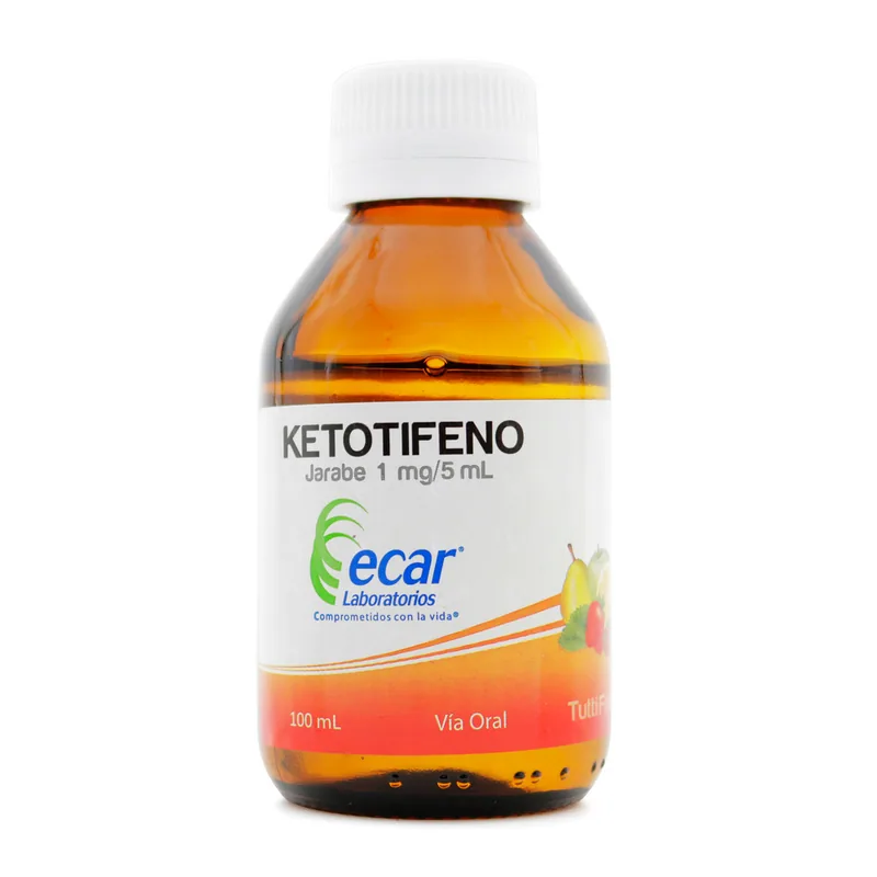 Ketotifeno 1 mg jarabe 100 mL EC