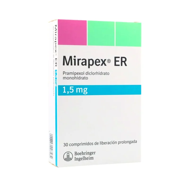 Mirapex ER 1.5 mg 30tbs