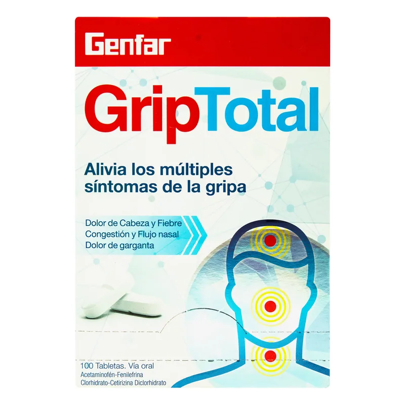 Genfargrip 100 tabletas GF