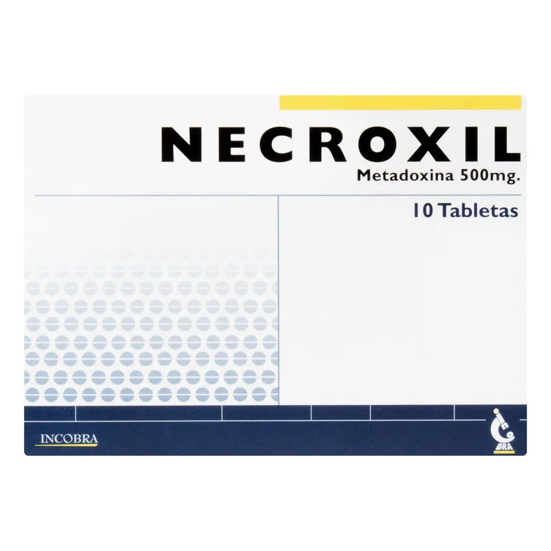 Necroxil 500 mg 10 tabletas