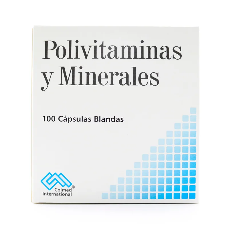 Polivitaminas y Minerales 100 cápsulas PC