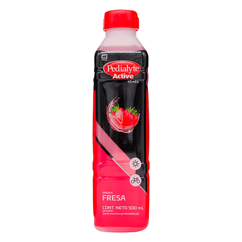 Pedialyte con Zinc 45 Fresa 500 mL