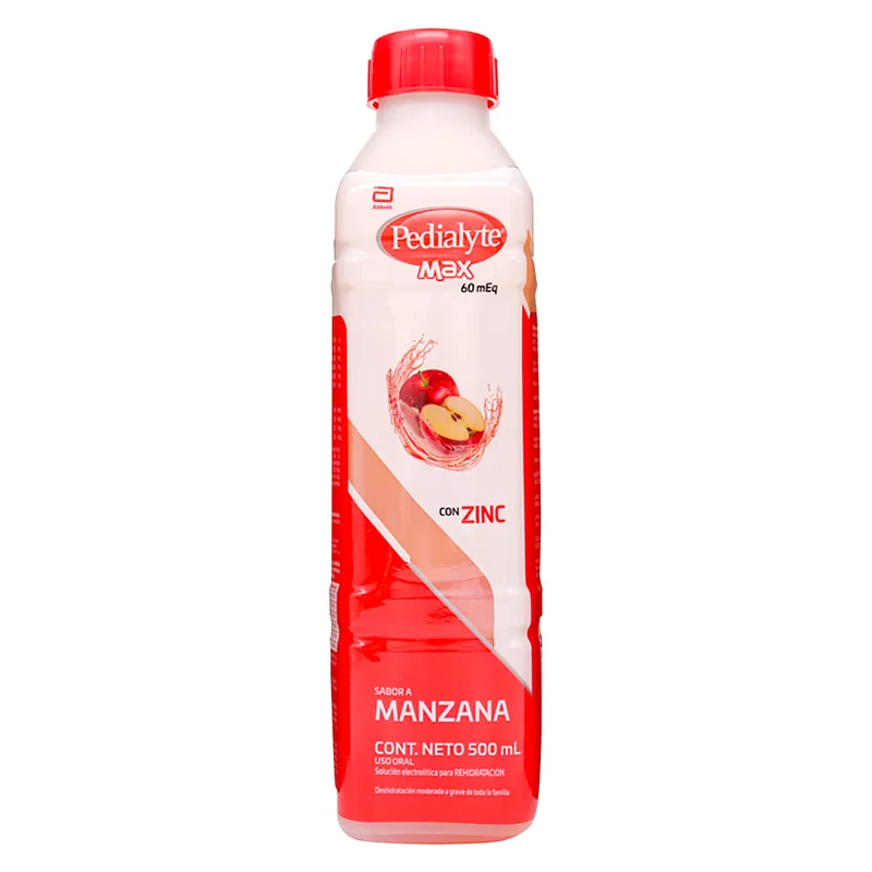 Pedialyte Zinc 60 Manzana 500 mL