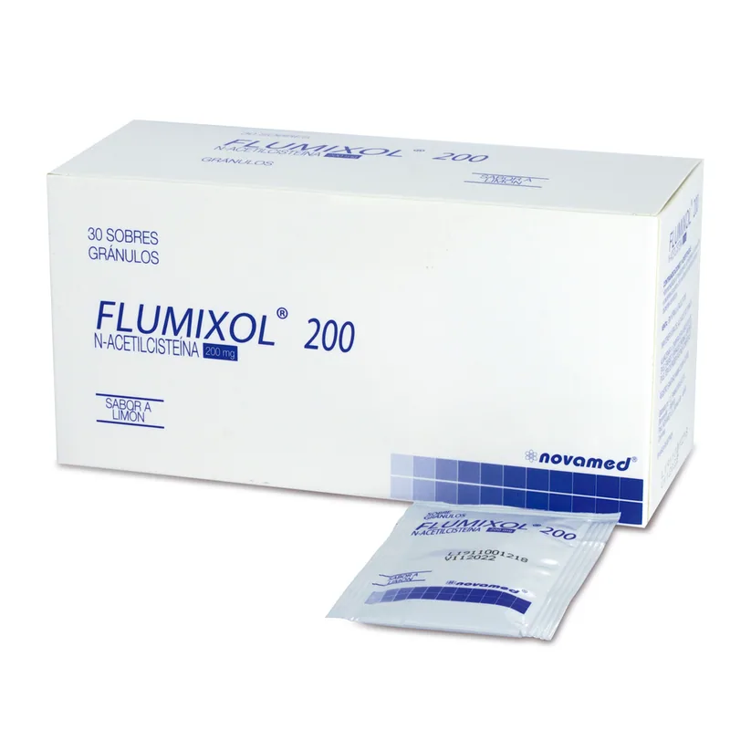 Flumixol 200 mg 30 sobres