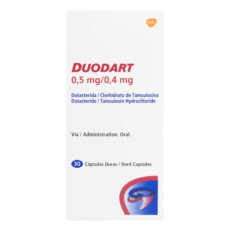 Duodart 0.5/0.4 30c