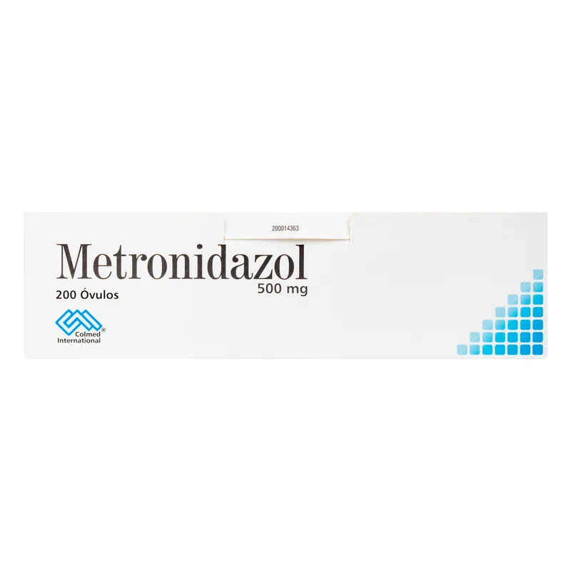 Metronidazol 500 mg 200 óvulos PC