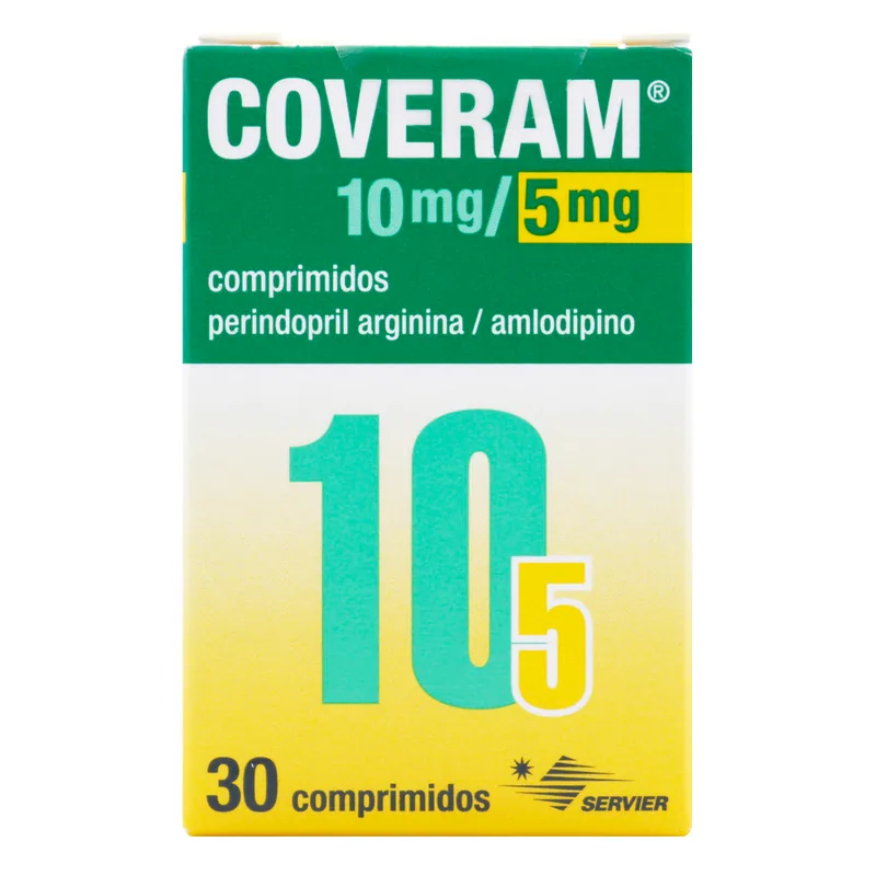 Coveram 10/5 mg 30 comprimidos