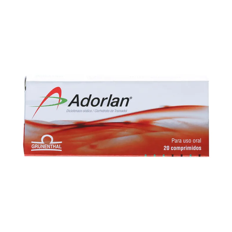 Adorlan 25 mg 20 cápsulas