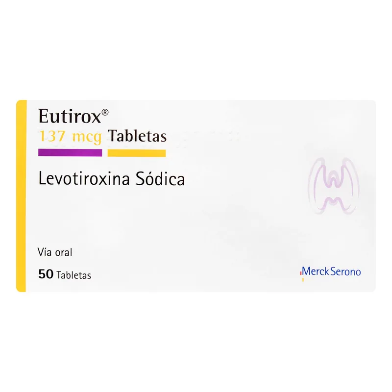 Eutirox 137 mcg 50 tabletas