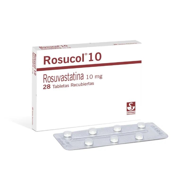 Rosucol 10 mg 28 cápsulas