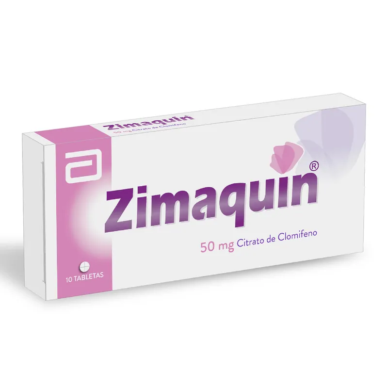 Zimaquin 50 mg 10 tabletas