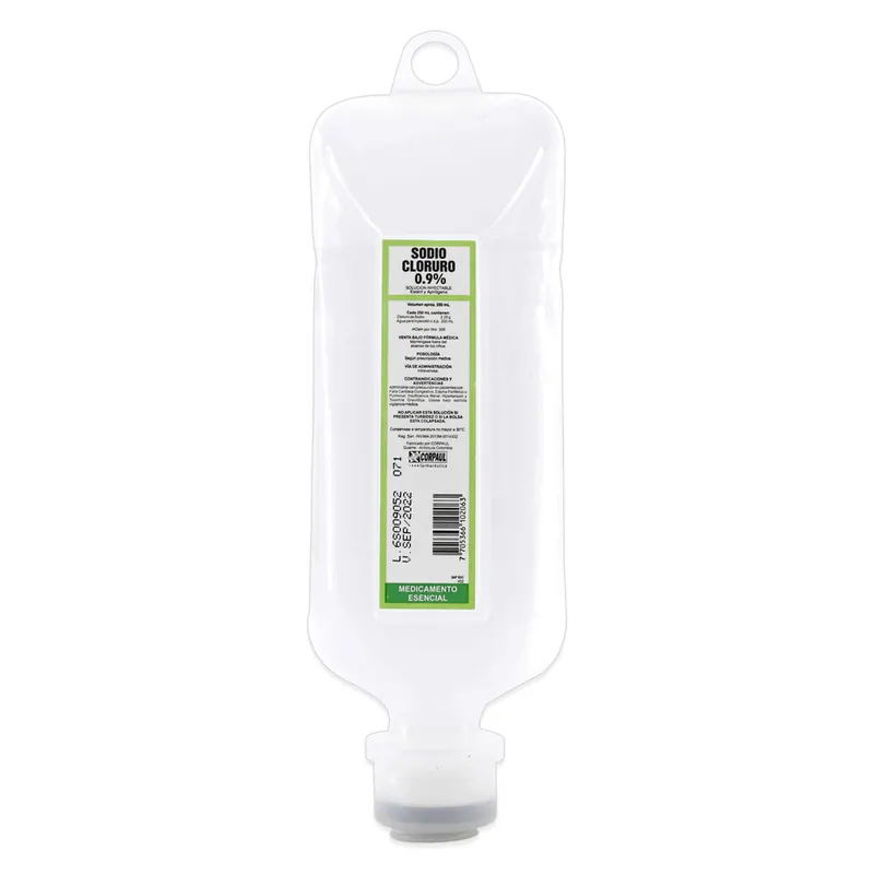 Cloruro de Sodio 0.9% 250 mL Cp