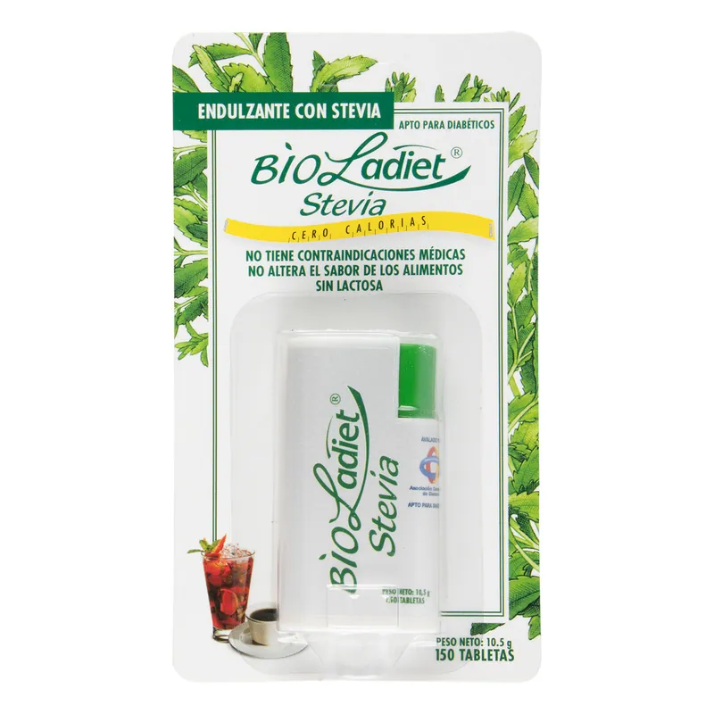 Stevia Bioladiet Disp 150 tabletas la