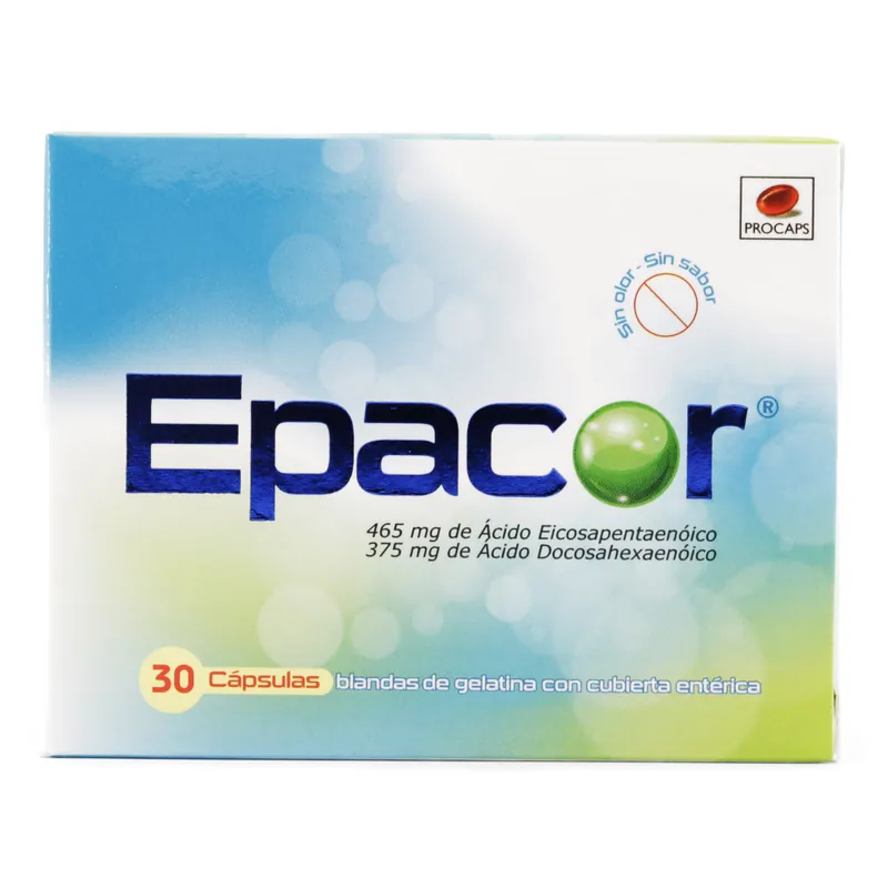Epacor 840 mg 30 cápsulas