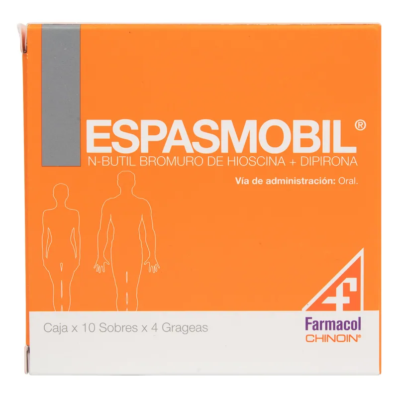 Espasmobil 10 sobres 4 tabletas