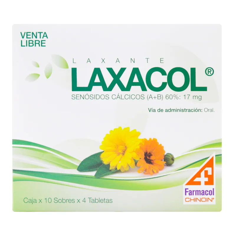 Laxacol 10 sobres 4 tabletas