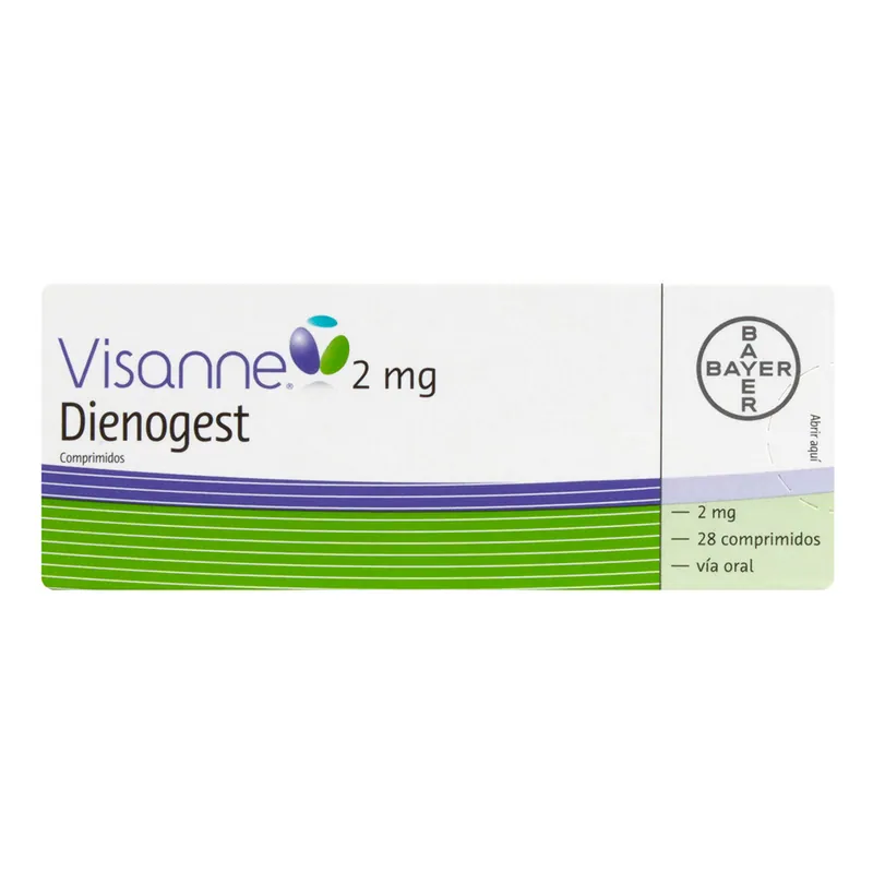 Visanne 2 mg 28 tabletas