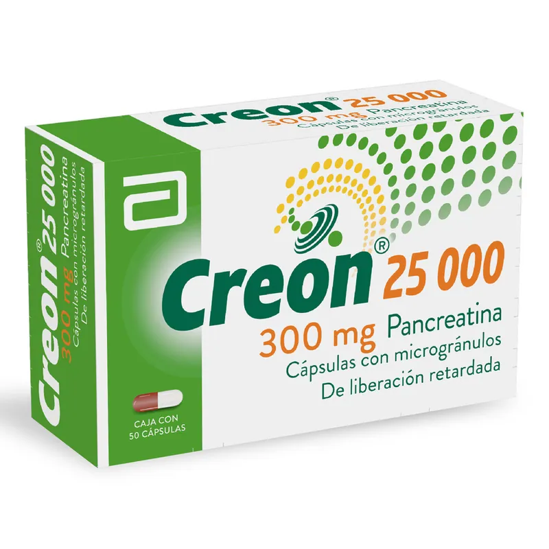 Creon 25000 50 cápsulas