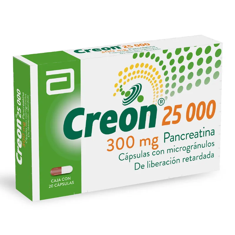 Creon 25000 20 cápsulas