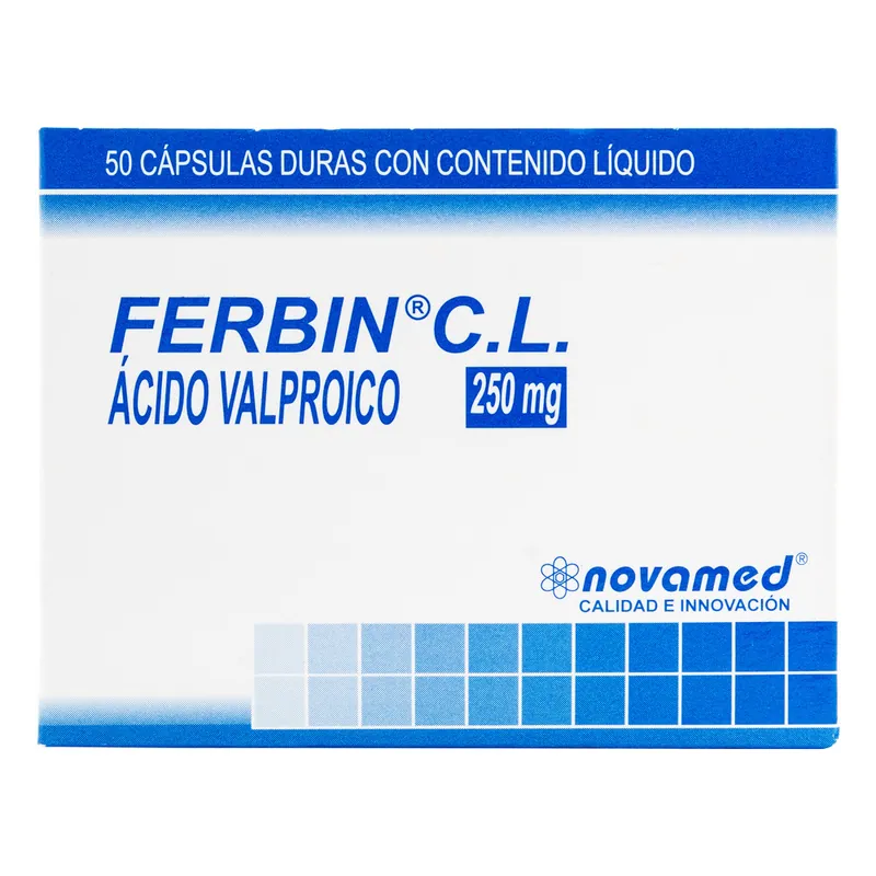 Ferbin Cl 250 mg 50 cápsulas