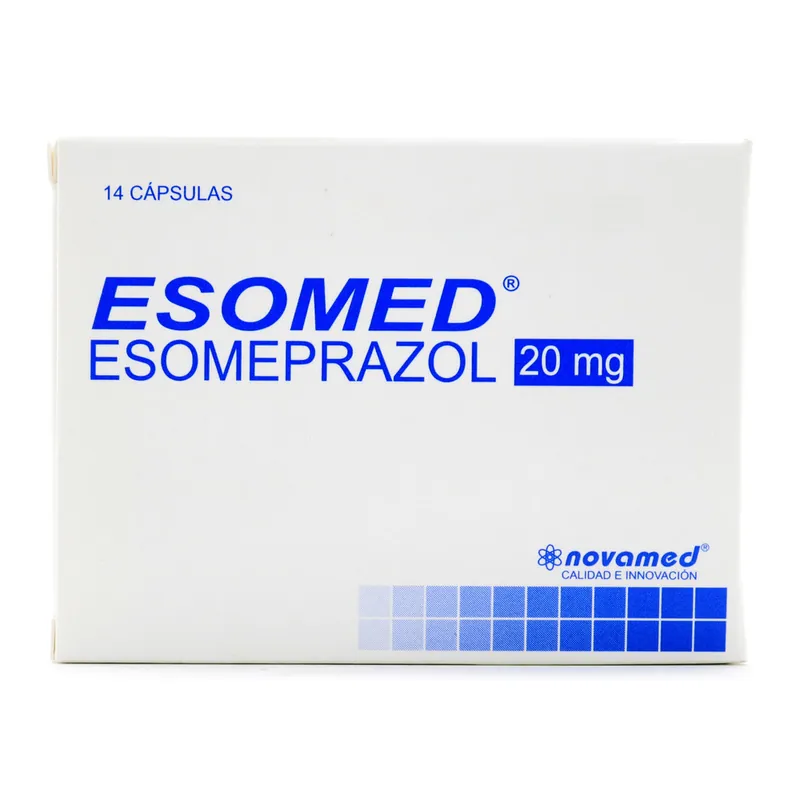 Esomed 20 mg 14 cápsulas