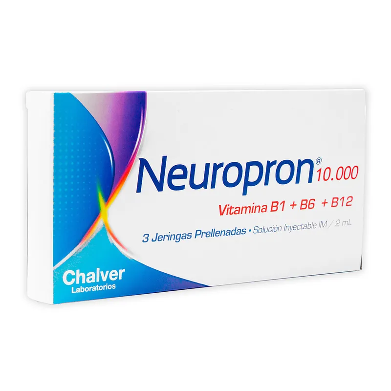Neuropron 10.000 Sol Iny 2 mL 3 unidades