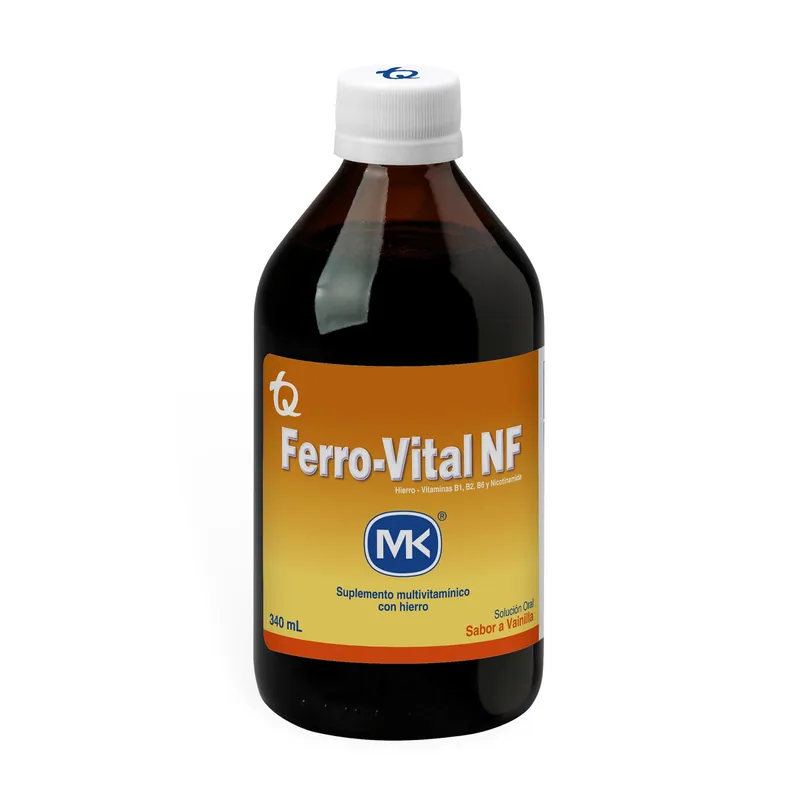 Ferrovital Vainilla jarabe 340 mL