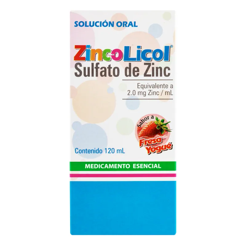 Zinco solución 120 mL