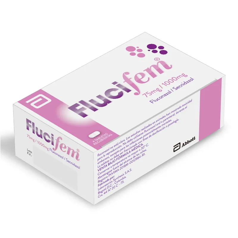 Flucifem 4 tabletas Recubiertas